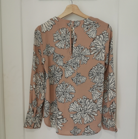 H&M Floral Blouse, size 4 - Picture 4 of 5